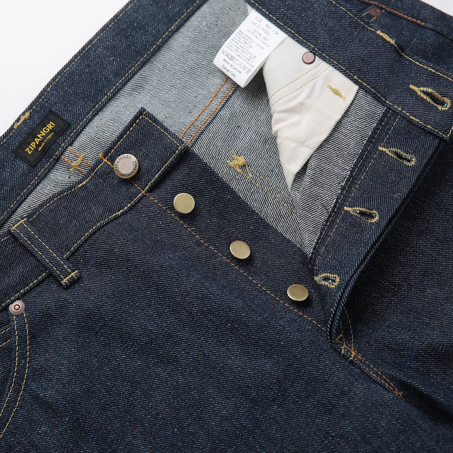 Lot Z810 Left-Hand Twill Selvedge Jeans - Tapered Silhouette - Unwashed