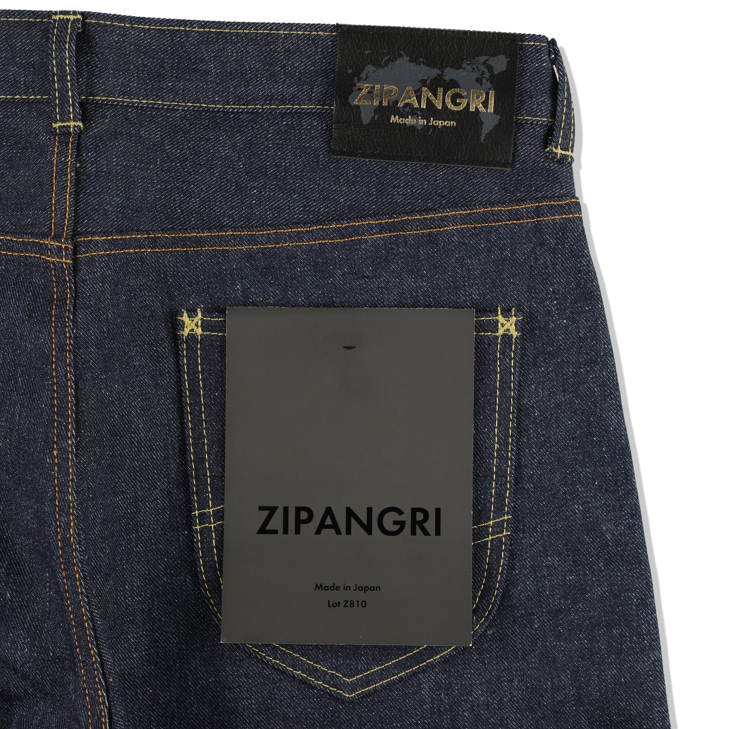 Lot Z810 Left-Hand Twill Selvedge Jeans - Tapered Silhouette - Unwashed